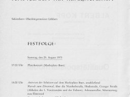 Festschrift 1973